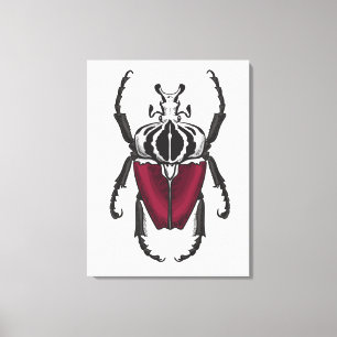 Goliath beetle canvas print