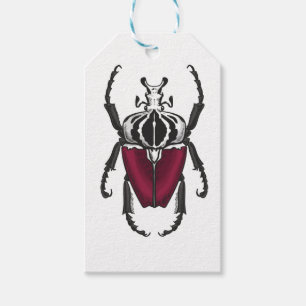 Goliath beetle gift tags