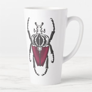 Goliath beetle latte mug