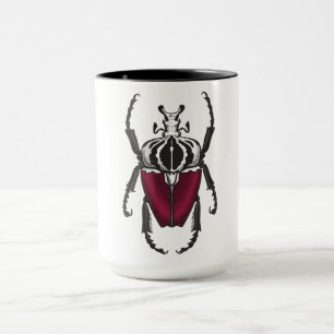Goliath beetle mug