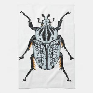 Goliath Beetle (single) Tea Towel