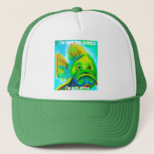 GOLIATH GROUPER TRUCKER HAT (Front)