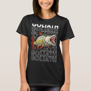 Goliath Tigerfish Fish 80's Monster Fish Keeper 1 T-Shirt