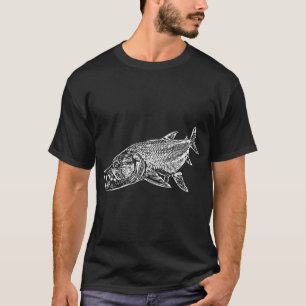Goliath Tigerfish White Print T-Shirt