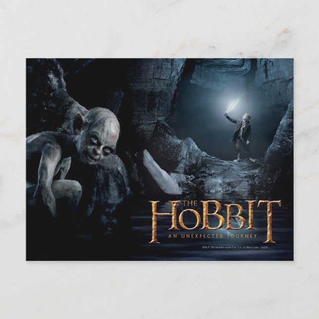 GOLLUM™ and BILBO BAGGINS™ Postcard (Front)