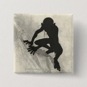 GOLLUM™ Concept Sketch 15 Cm Square Badge