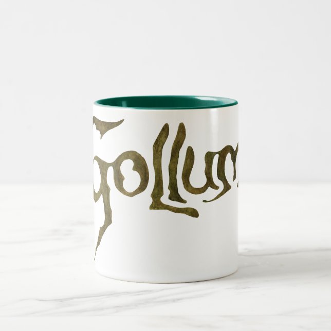 GOLLUM™ Name - Textured Two-Tone Coffee Mug (Center)