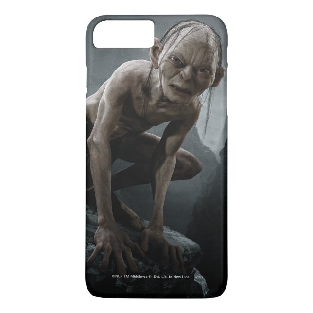 GOLLUM™ on a Rock Case-Mate iPhone Case (Back)