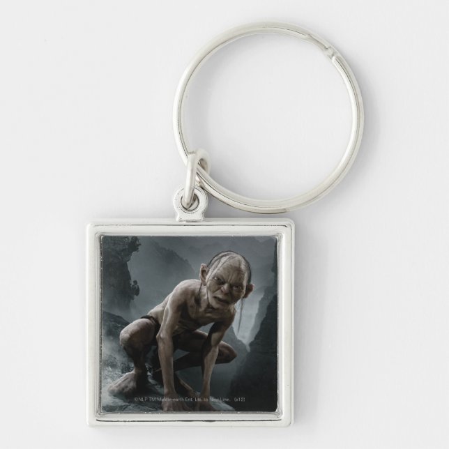 GOLLUM™ on a Rock Key Ring (Front)