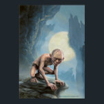 GOLLUM™ with Moon Poster<br><div class="desc">I think there's more to this hobbit than meets the eye.  In the common tongue it reads "One Ring to Rule Them All. One Ring to Find Them. One Ring to Bring Them All and In The Darkness Bind Them."</div>