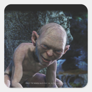 GOLLUM™ with Smile Square Sticker