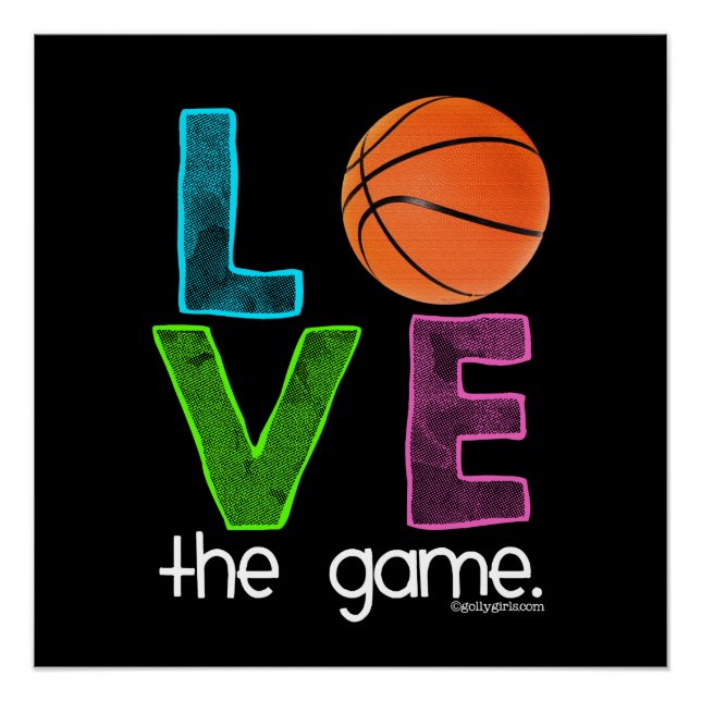 Golly Girls: Basketball - Love the Game Poster (Front)