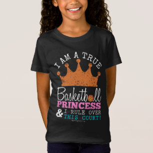 Golly Girls: Basketball Princess Rule This Court T-Shirt