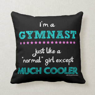 Golly Girls - I'm a Gymnast Cushion