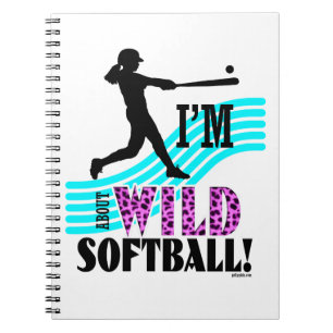 Golly Girls: I'm WILD about Softball Notebook