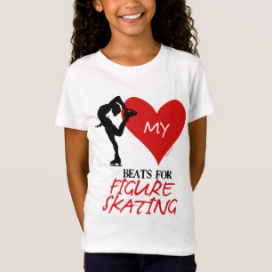 Golly Girls - My Heart Beats for Figure Skating T-Shirt