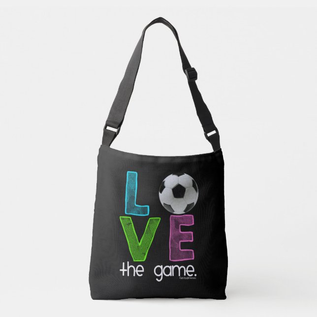 Golly Girls: Soccer - Love the Game Crossbody Bag (Front)