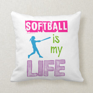Golly Girls - Softball is My Life Cushion