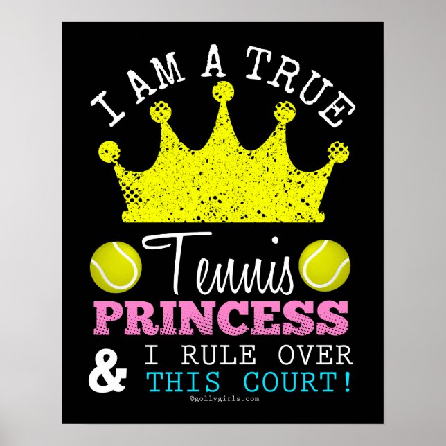 Golly Girls: Tennis Princess Rule Over This Court Poster (Front)
