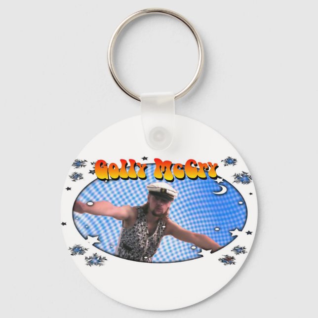 Golly McCry Key Ring (Front)