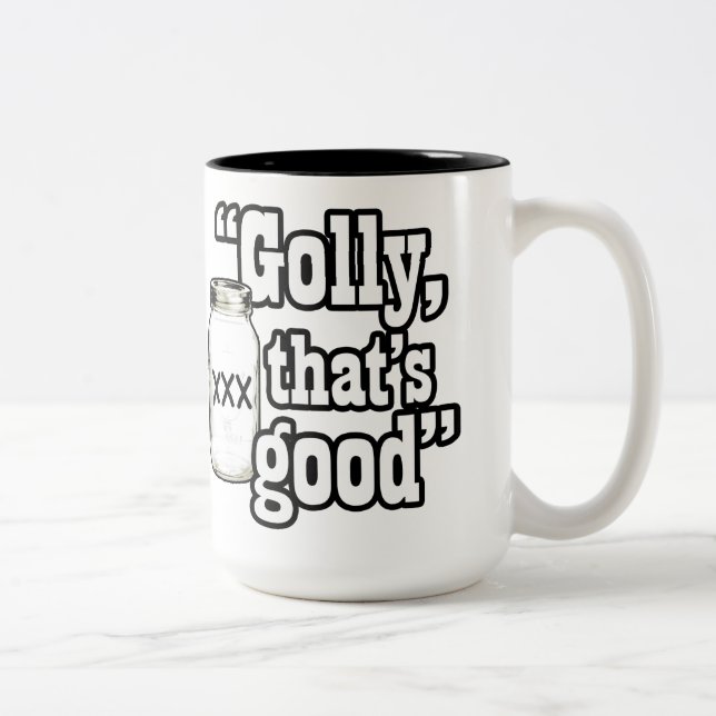Golly that's Good Two-Tone Coffee Mug (Right)
