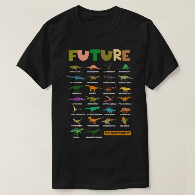 Gologie Dino Design Pour Les Fans De Dino classiqu T-Shirt (Design Front)
