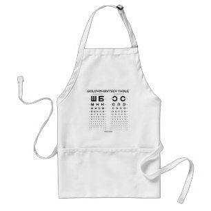 Golovin-Sivtsev Table (Visual Acuity Test / Exam) Standard Apron