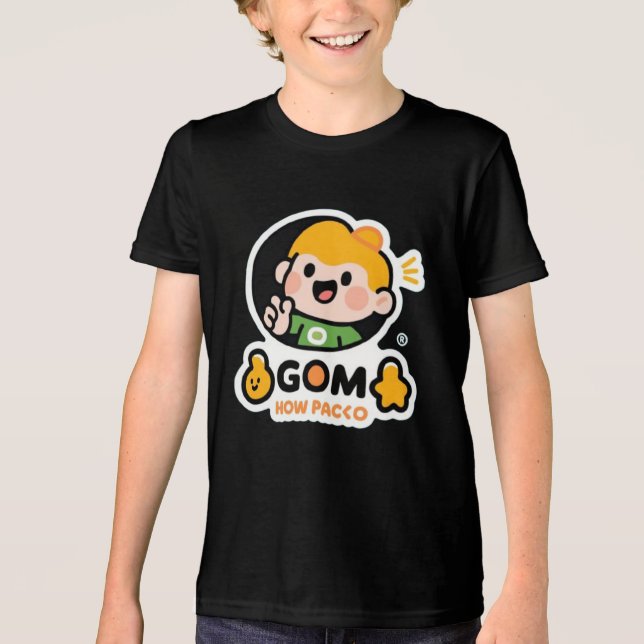 Gom How Pacco Tri-Blend Shirt (Front)