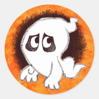 Gomer the ghost sticker