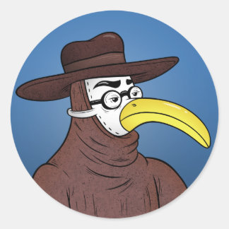 GomerBlog Classic Round Sticker