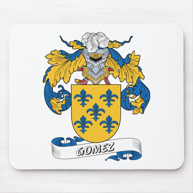 Gomez Family Crest Mouse Mat (Front)