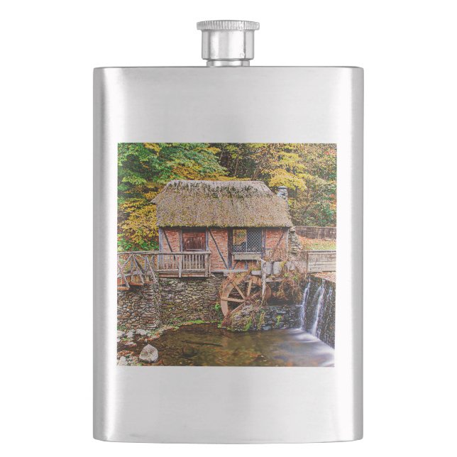 Gomez Mill Hip Flask (Front)