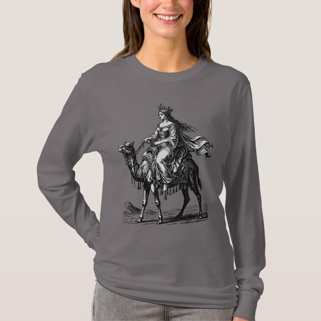 Gomory The Camel Riding Desert Duchess T-Shirt (Front)