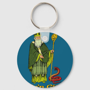 Go'n git st patricks day funny saint patrick menGo Key Ring