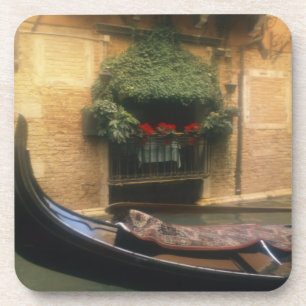 Gondola and Restaurant, Venice, Veneto, Italy Coaster