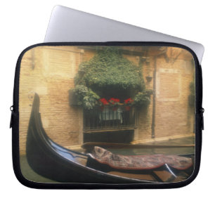 Gondola and Restaurant, Venice, Veneto, Italy Laptop Sleeve