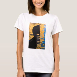 Gondola and water ripples, Italy T-Shirt