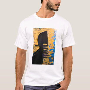 Gondola and water ripples, Italy T-Shirt