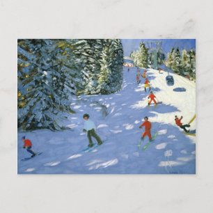 Gondola Austrian Alps 2004 Postcard