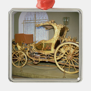 Gondola carriage of Empress Catherine II Metal Tree Decoration