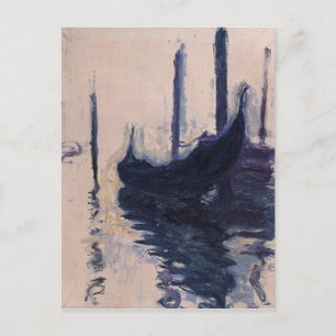 Gondola in Venice by Claude Monet Postcard