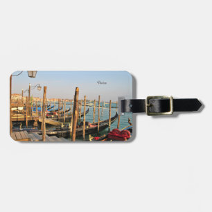 Gondola, Venice, Italy, Photography, luggage tag