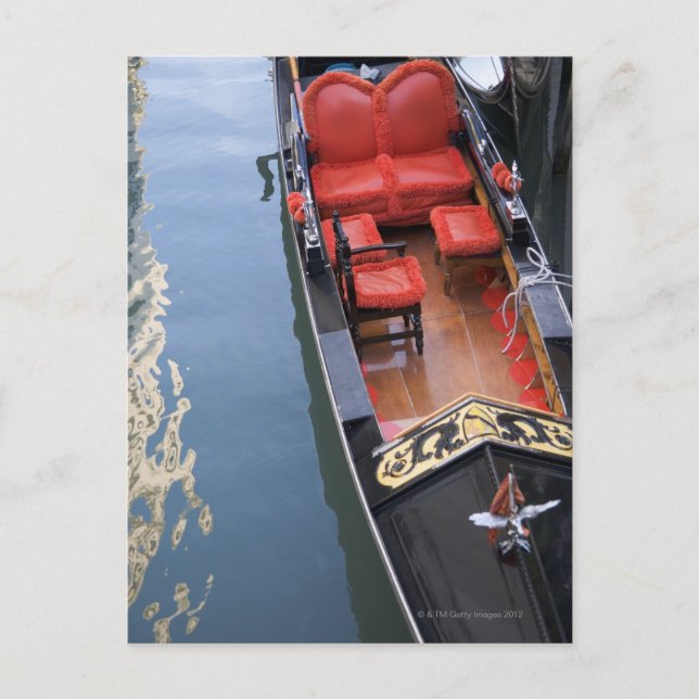 Gondola Venice Italy Postcard (Front)