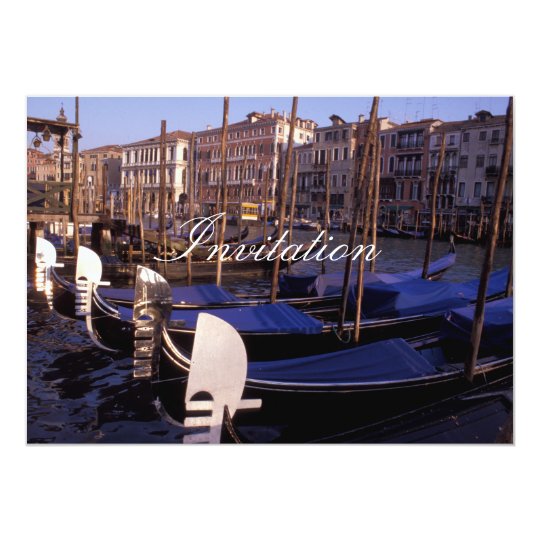 Gondolas Card