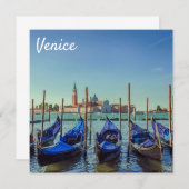 Gondolas in Venice, Italy (Front/Back)