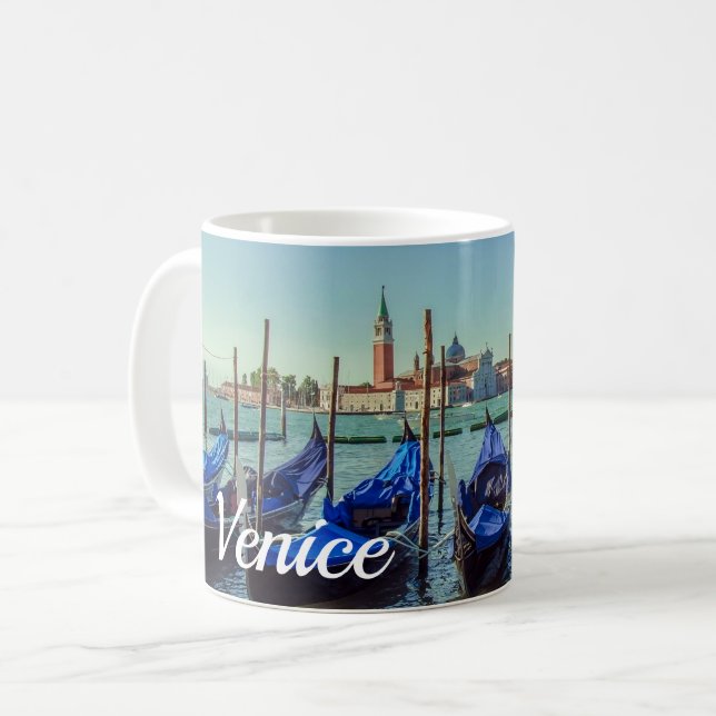 Gondolas in Venice, Italy Coffee Mug (Front Left)