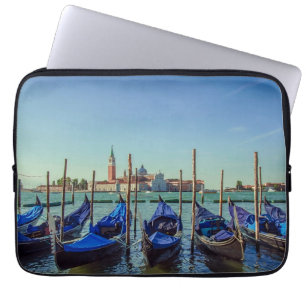 Gondolas in Venice, Italy Laptop Sleeve