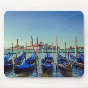 Gondolas in Venice, Italy Mouse Mat