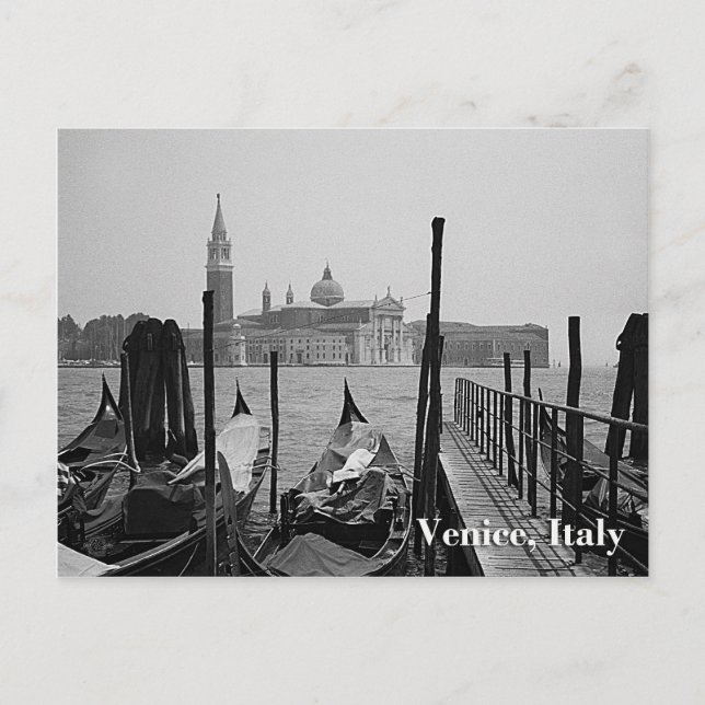 Gondolas in Venice Postcard (Front)
