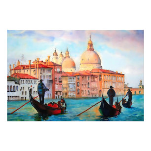 Gondolas of Venice Photo Print